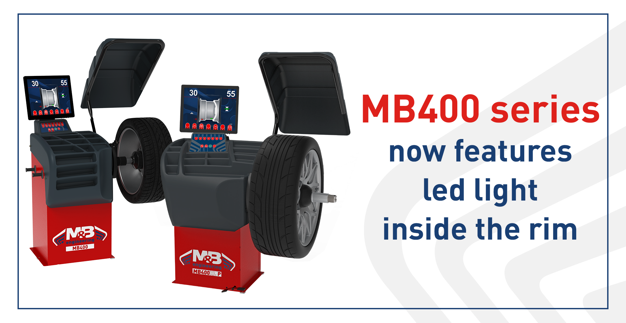Équilibreuse de roues pour voiture - WB series - M & B Engineering S.r.l. -  pour moto / automatique